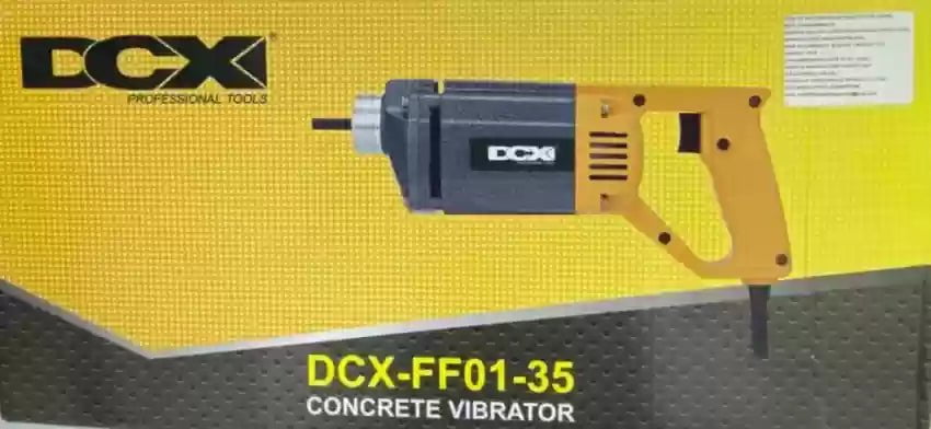DCX Concrete Vibrator DCX DCX-FF01-35 Concrete Vibrator, Input Power 1300W, 5000RPM