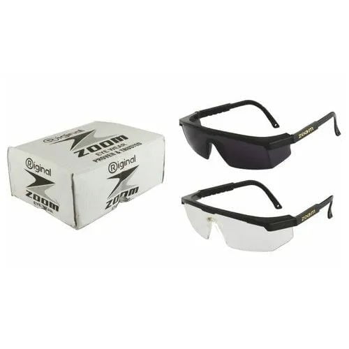 Zoom Safety Goggles Polycarbonate White and Black Zoom Safety Goggles (Pack of 12)