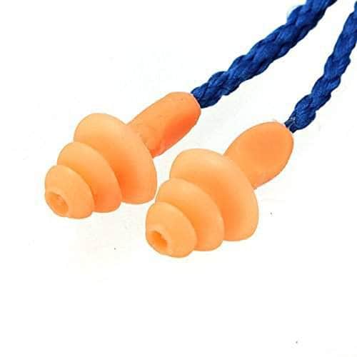 3M Ear & Hearing Protections 3M 1270 Reusable Orange Ear Plug (Pack of 5 )