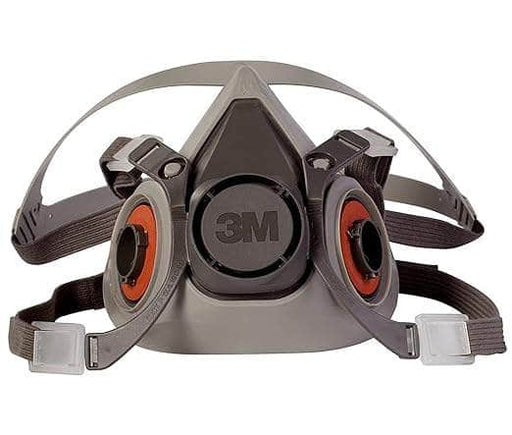 3M Respiratory Protection Equipments 3M 6200 Reusable Half Mask Respirator without Catridges