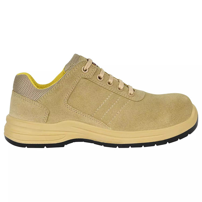 Allen Cooper Safety Shoes Allen Cooper AC-1581 Camel Low Ankle Leather Safety Shoes