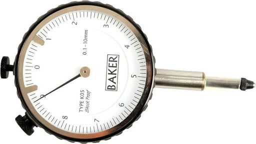 Baker Dial Indicator Baker 25 mm Plunger Type Dial Indicator 56-K06
