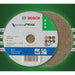 Bosch Metal Cutting Disc Bosch Green 4 inch Metal Cutting Disc 2608619700 (Pack of 50)