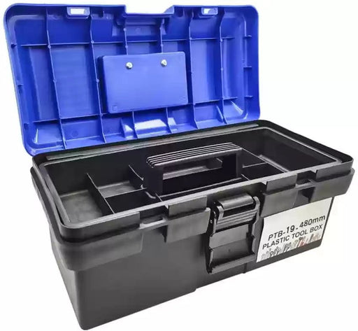 De Neers Plastic Tool Box DeNeers PTBO19 Plastic Tool Box With Organiser Size: 225x213x475 mm