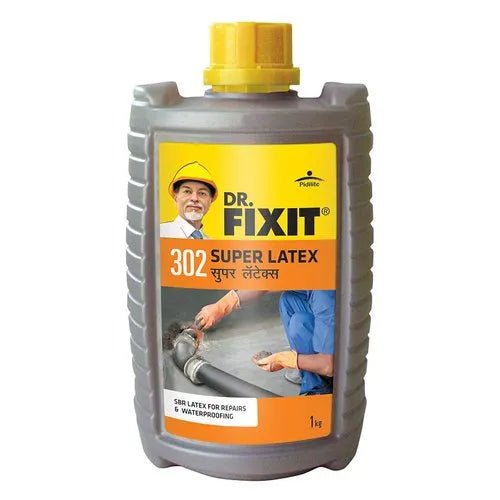 Dr. Fixit Roof Waterproofing Dr Fixit 302 Super Latex SBR for Repairs and Waterproofing 1 kg