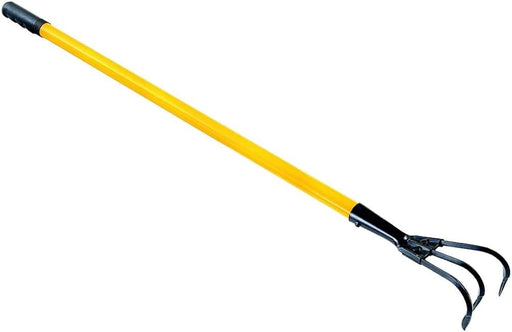 Falcon Hand Cultivator Falcon 3Ft Steel Handle and Grip Premium Prong Cultivator FCHW-3066