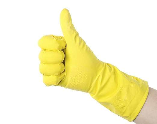 Handcare Rubber Gloves HandCare Industrial Rubber Gloves 14 Inch (Pack of 12 Pairs)