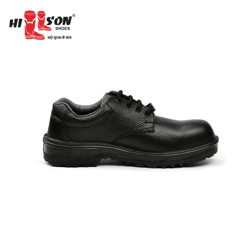 Hillson Safety Shoes Hillson Base Leather Low Ankle Steel Toe Black Work Safety Shoes