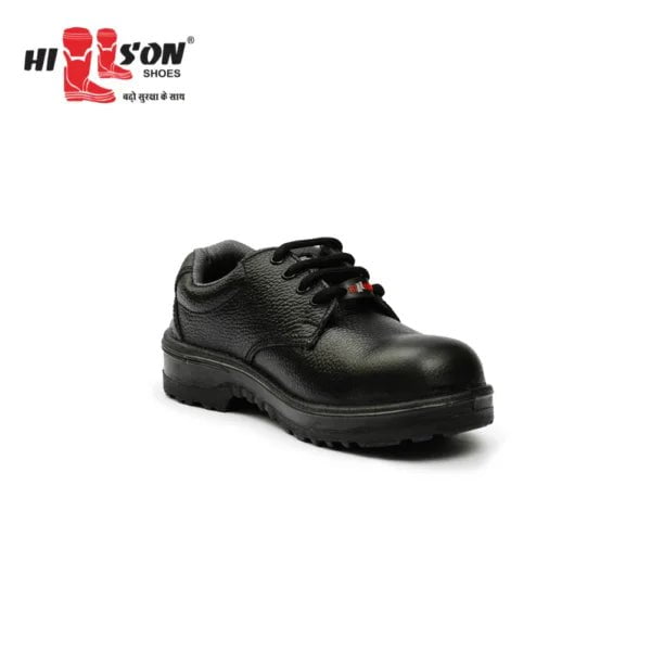 Hillson Safety Shoes Hillson Base Leather Low Ankle Steel Toe Black Work Safety Shoes