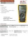 HTC Instruments Capacitance Meter HTC 200pF-20 mF Digital Capacitance Meter CM-1500