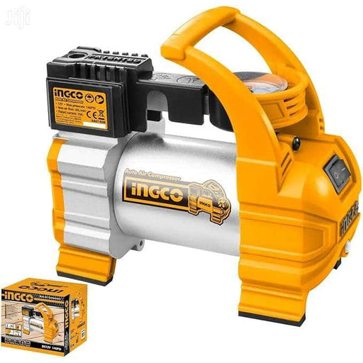 Ingco Air Compresser Ingco 12 V Auto Air Compressor with 140 psi Max. Pressure (AAC1408)