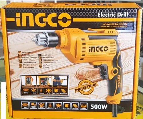 Ingco Impact Drill INGCO 10 mm 500W Variable Speed Impact Drill ED50028