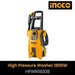 Ingco Pressure Washer Ingco 1800 W,6.0L/Min 150 Bar High Pressure Washer (HPWR18008)