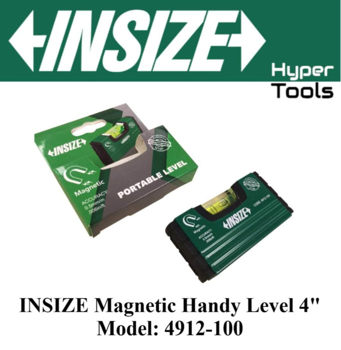 Insize Levels Insize 4912-100 Portable Level 100 mm