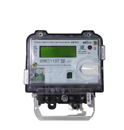 L&T Energy Meter L&T EM101+ Single Phase kWh Meter LCD Display WM101BC5DL0