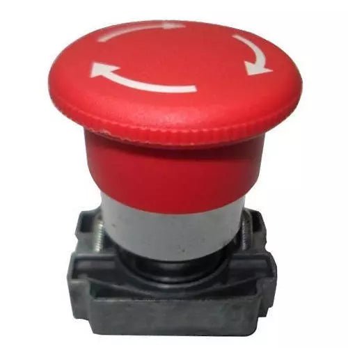 L&T Mushroom Type Push Button L&T 22.5 mm Hole Dia Red Mushroom Type Push Button EMNRMH1