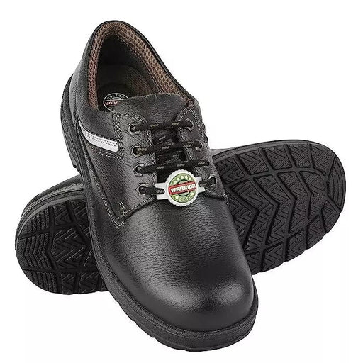 Liberty Warrior Safety Shoes Liberty Warrior WARRIOR-LITE-OLV Steel Toe Low Ankle Black & Olive Leather Safety Shoe