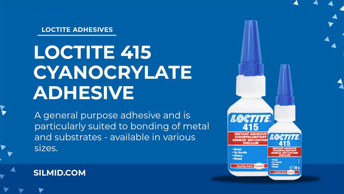 Loctite Cyanoacrylate Adhesives Loctite 415 Instant Adhesive (20 g)