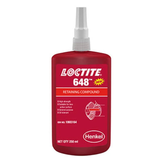 Loctite Press Fit LOCTITE 648 250 ml Press Fit / High Strength / Rapid Cure (upgraded) 1865164