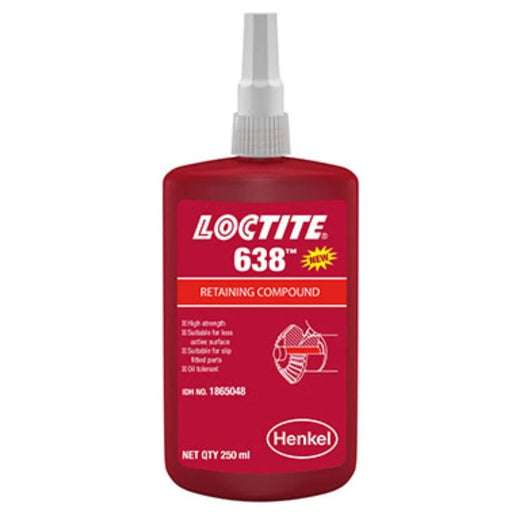 Loctite Slip Fit Loctite 638 250 ml Slip Fit / Max Strength 1865048