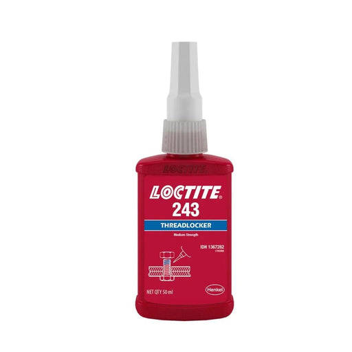 Loctite Threadlockers LOCTITE 243 50ml Threadlocker Medium Strength, Oil Resistant 1367282