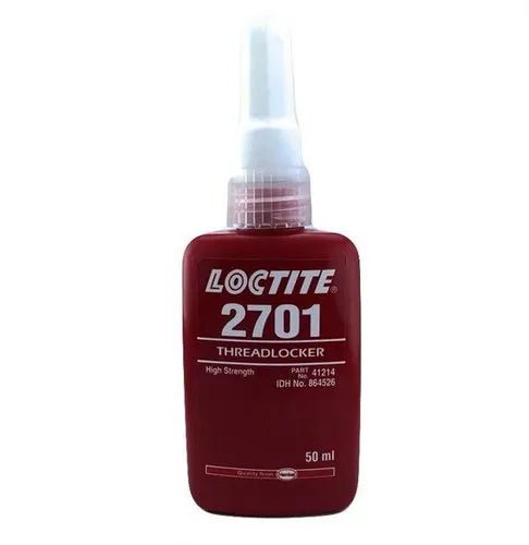 Loctite Threadlockers LOCTITE 2701 50 ml Thread locker Permanent Strength, Oil Tolerant 864526