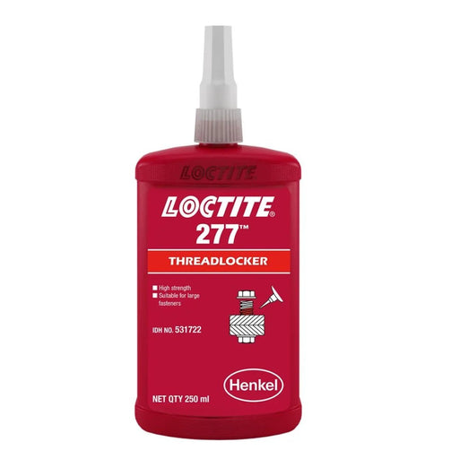 Loctite Threadlockers loctite 277 250 ml Threadlocker High Strength 531722