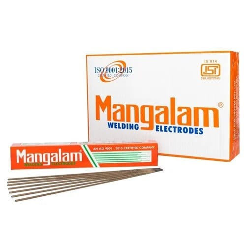 Mangalam Welding Electrodes Mangalam 6013 ER-4211 Mild Steel Welding Electrodes  3.15 X350 mm, (1 Box of 8 packets)