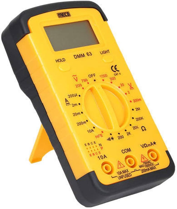 Meco Digital Multimeter Meco DMM 63 Digital Multimeter (AC Voltage Range 0 to 750 V)