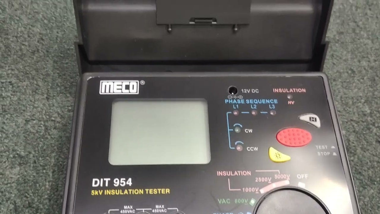 Meco Insulation Tester Meco DIT-954 200 GΩ Digital Insulation Tester