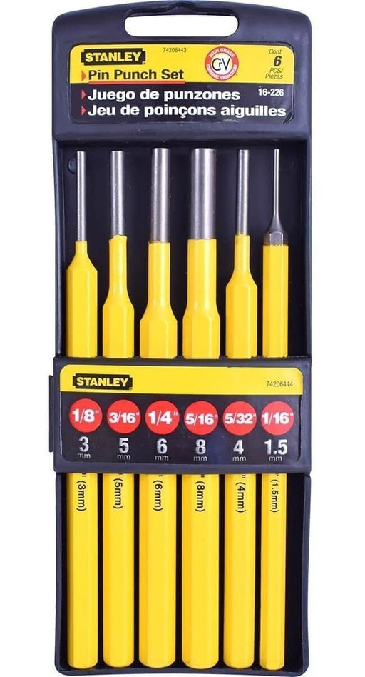 Stanley Punch & Chisel Sets Stanley 16-226 Pin Punch Set