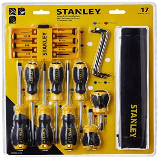 Stanley Screwdriver Set Stanley 17 Pcs Screwdriver Set, STMT65616-LA