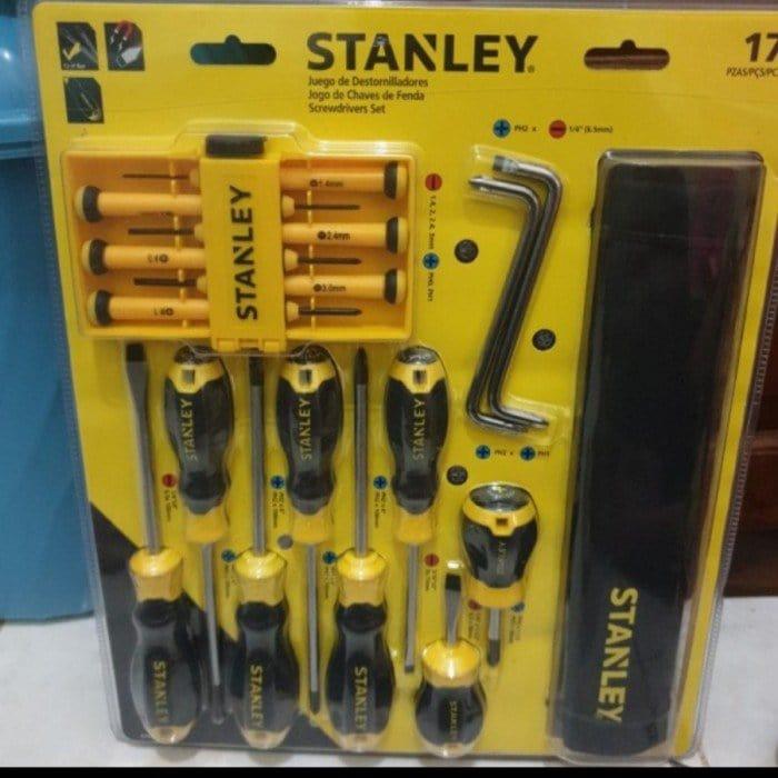 Stanley Screwdriver Set Stanley 17 Pcs Screwdriver Set, STMT65616-LA