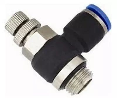 Techno Pneumatic Fittings Techno NSE Flow Control 8-01' Thread Size 8 mm (Pack of 10)