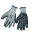 Techtion Coated Gloves Techtion Nitrilon White Grey Nitrile Gloves (Pack of 12 Pairs)