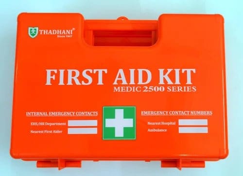 Thandhani First Aid Kit THADHANI MAKE First Aid Kit 2500 Series Pack Of 1 Piece