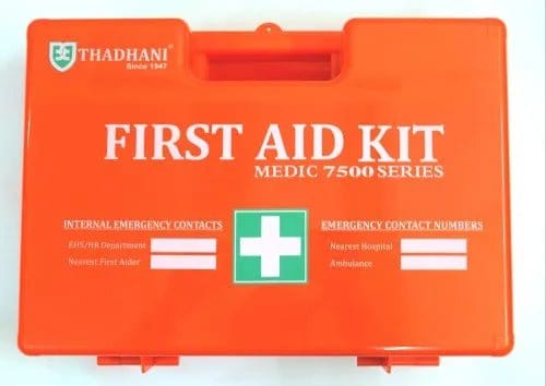 Thandhani First Aid Kit THADHANI MAKE First Aid Kit 7500 Series Pack Of 1 Piece