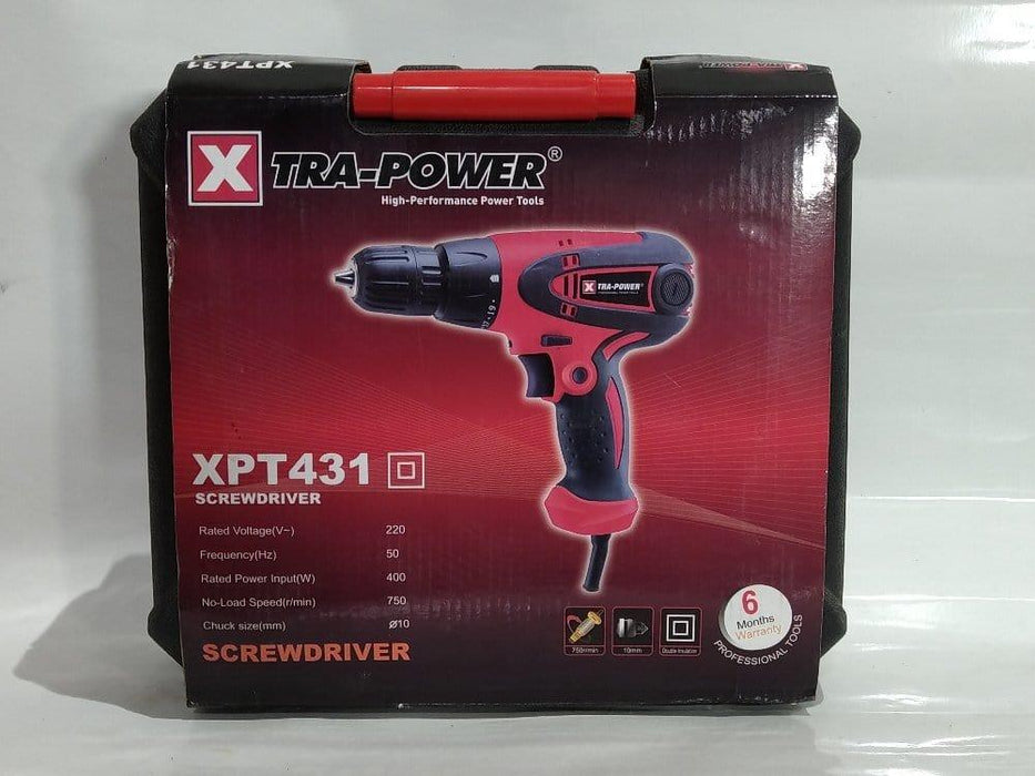 Xtra Power Electric ScrewDriver Xtra Power Screwdriver Drill 10 mm Screw Dia. XPT431