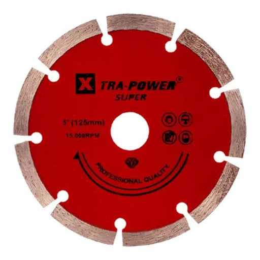 Xtra Power Saw Blades Xtra Power 4”(110mmx9CUT) Super Diamond Saw Blade (Pack Of 5N)
